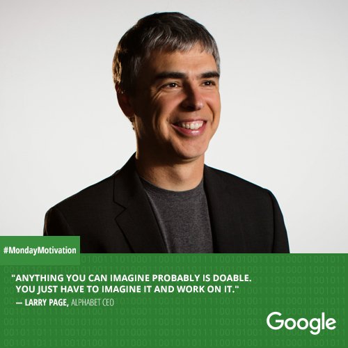 googlestudents's tweet photo. Almost every great innovation started off as a crazy idea. Never limit your imagination! 🚀💡 #MondayMotivation https://t.co/xjR5zMEFcx