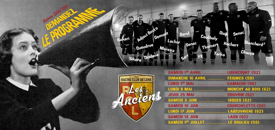 IsquesFC's tweet image. Regardez le programme des anciens du #rclens Qui connaît leurs résultats? #RCL #teamLens #Lens facebook.com/pg/anciensRCL/…