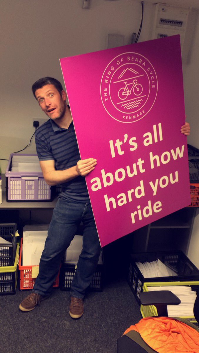 ROBCycleKenmare's tweet photo. Everyone in the office is getting really excited for this weekend! It should be EPIC! @EliteEventM 🚴‍♀️🚴 https://t.co/qmngWDHLq8