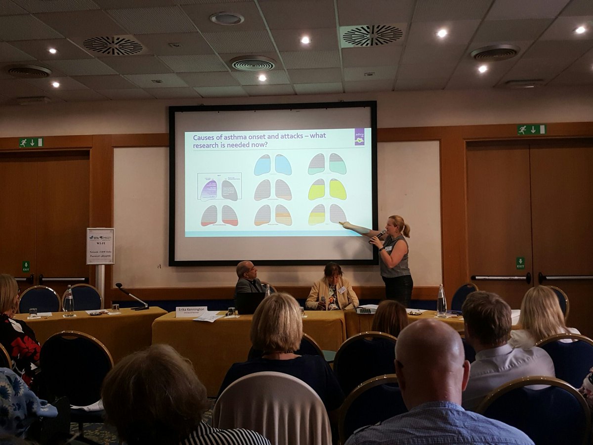 EFA_Patients's tweet photo. Milestone work @asthmauk has conducted through #EARIP, with a roadmap, a vision and an #unmet needs papers to #StopAsthma #EFAEvent https://t.co/Ix485N8AJ9