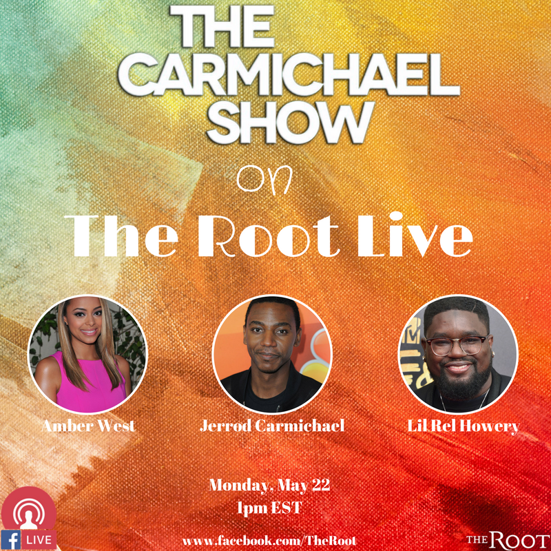 TheRoot's tweet image. You don't want to miss today's episode of #TheRootLive with the cast of the @CarmichaelShow. Tune in at 1pm EST! Facebook.com/TheRoot