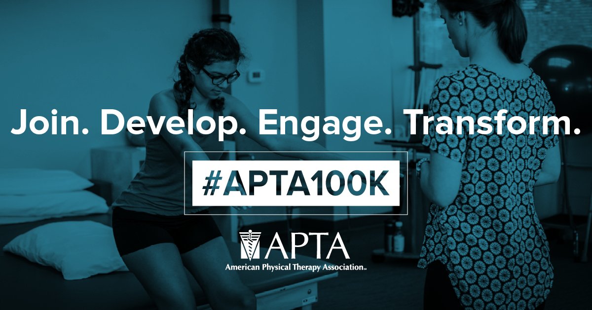 APTA_official's tweet photo. Join/renew by May 31 and receive free #APTANEXT or #APTANSC reg. AND be entered into a drawing for $100 https://t.co/5NuHaORPW2  #APTA100K https://t.co/zDqIq9U8N9