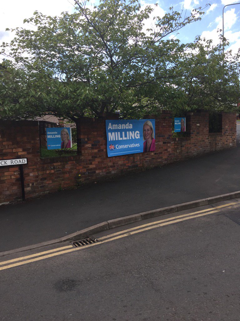 #Hednesford support for re-electing <a href="/amandamilling/">Amanda Milling</a>