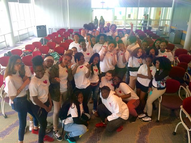 The Power of Words-A group of MHS, MRA, &amp; Illing students are at MCC celebrating all the ways #manchestergirlsrock