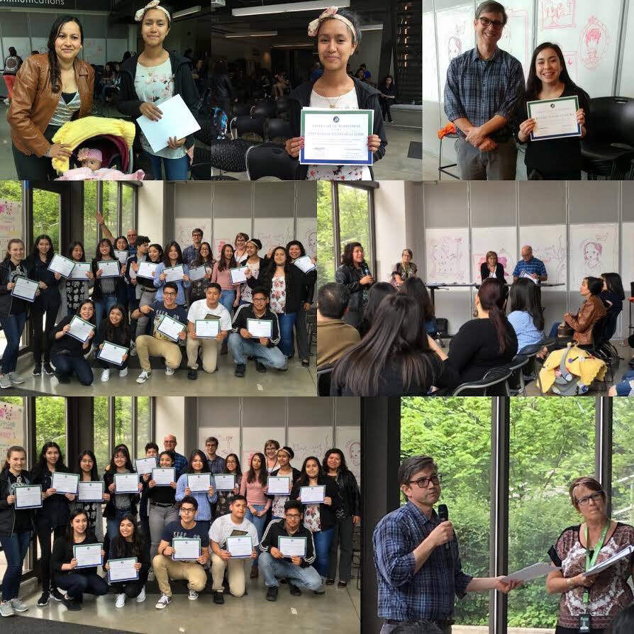 MSD25LibertyES's tweet photo. @msd25 bilingual students getting credits with the World Language Program at #GetchellhighSchool  Proud of them and their families :) https://t.co/0MwjS4YJlT