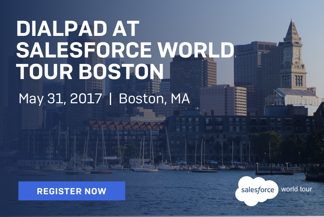 dialpad's tweet photo. Auto log calls straight to #Salesforce. No coding, hardware, or complex configs required #SalesforceWorldTour https://t.co/QWmRB8j4qm https://t.co/uoDbH4OMV5