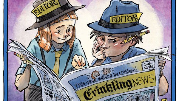 newslab_it's tweet photo. Il settimanale australiano @crinklingnewsau vuole aiutare i suoi giovani lettori ad acquisire la “cultura dei media” https://t.co/10VEuQTxCE https://t.co/mBqtdPOJRj