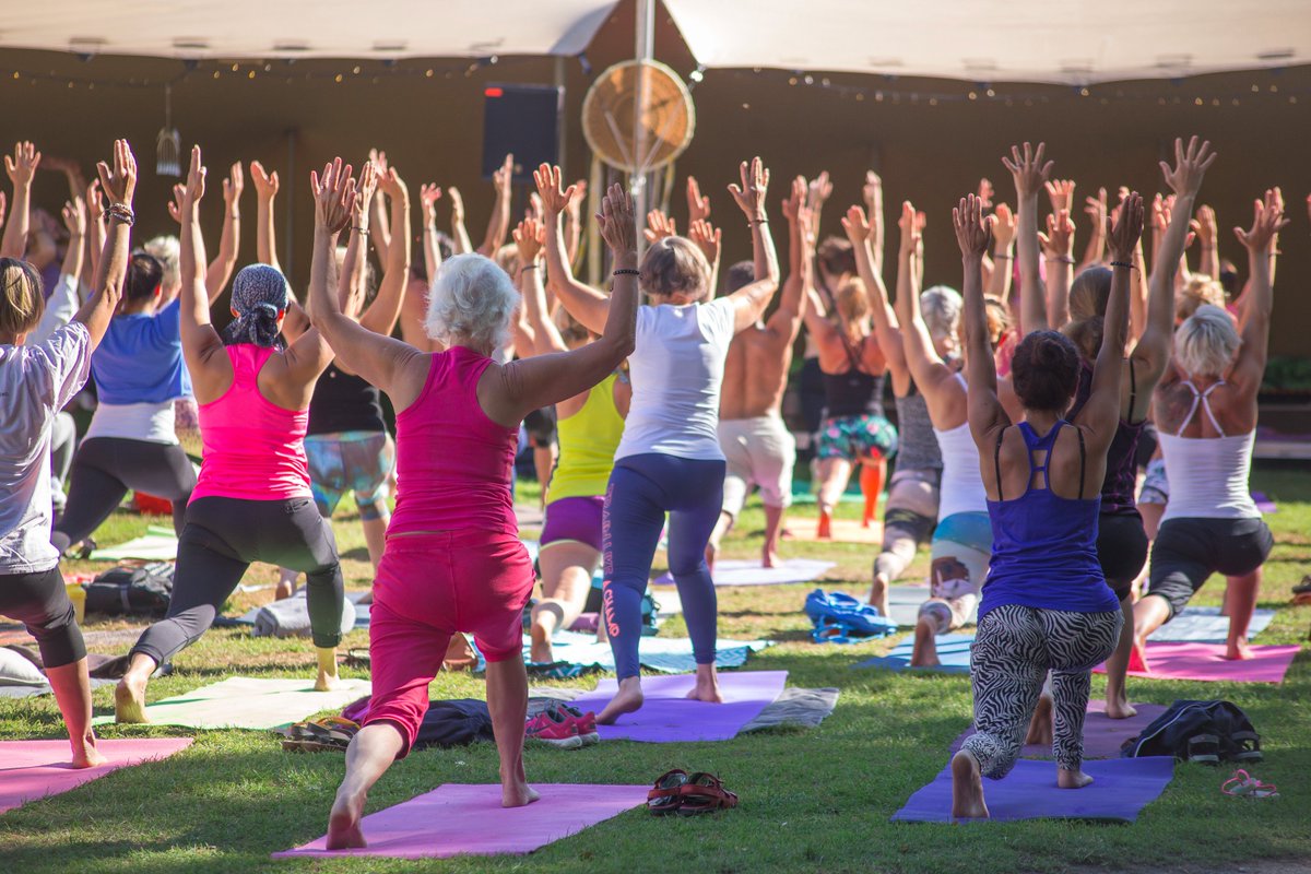 hallifornia's tweet photo. Hallispirit. Yogapass,  meditation, intressanta föreläsningar eller musik. Festivalens oas #yoga #meditation #festival #hallifornia https://t.co/X4ZWyu2dbt