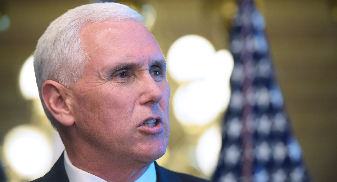 politico's tweet photo. Students walked out of Notre Dame's graduation ceremony to protest @VP Pence's commencement address https://t.co/bcvIcbDluM https://t.co/ViMRgrXjLp
