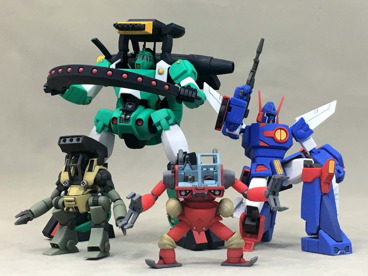 スーパーミニプラ 戦闘メカザブングル ウォーカーマシンバザー