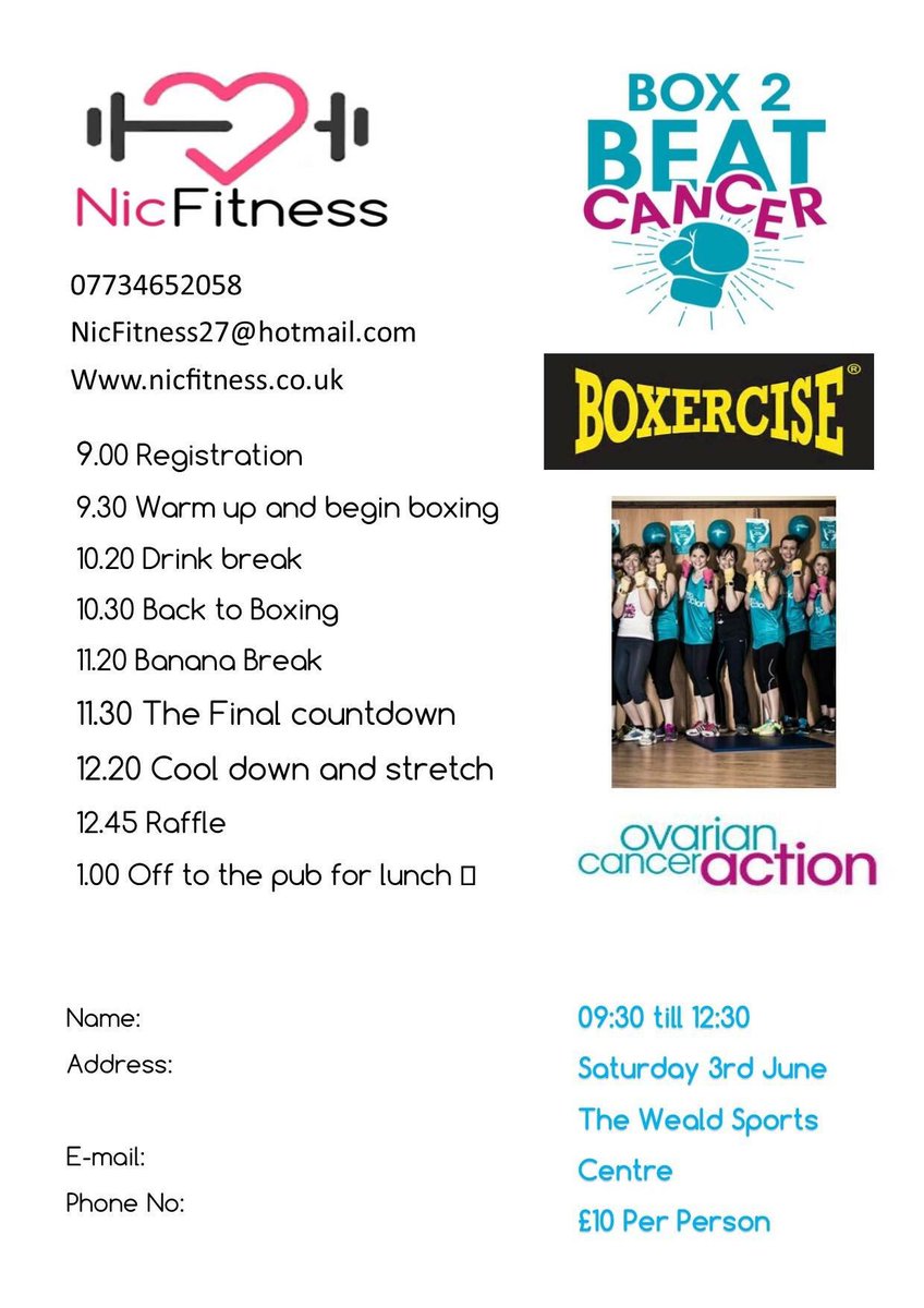 Nicfit2702's tweet photo. #planofaction for our #boxathon #box2beatcancer https://t.co/W6voxpGIht