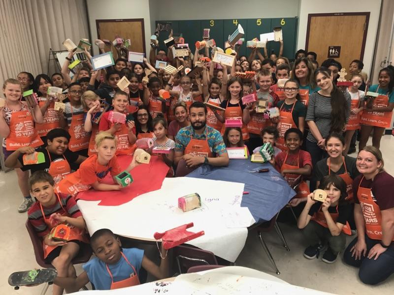Marriott0257's tweet photo. Leandro, Megan and Jolene hosting an in school workshop today, great job!! #thd288 #letsdothis @RianTHD0288 @sgaskinshd  @CrickettSurls https://t.co/vRRCtIbArx