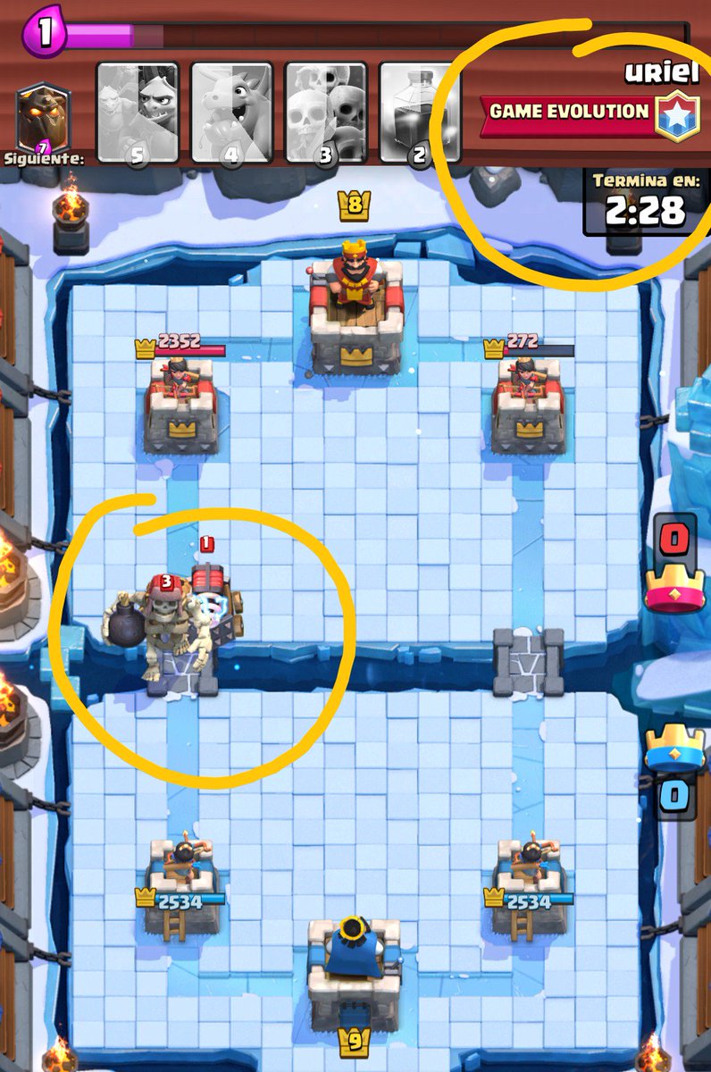 alex89salazar's tweet image. Esto a es a lo que llamó un verdadero marica! #clashroyale #GameEvolution #ClashOn @Alvaro845