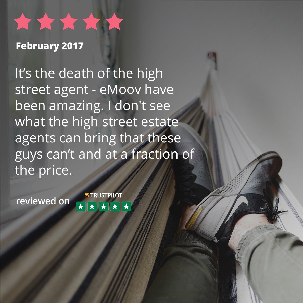 eMoovLeeds's tweet photo. eMoov is rated 9.4/10. Check out our reviews @Trustpilot 
#onlineestateagent #Breakfastwiththedisruptors 
https://t.co/qJdwRLNKW5 https://t.co/zKR1Pi3rMU