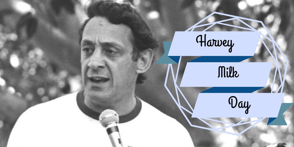 EqualityCaucus's tweet photo. Happy #HarveyMilkDay! Just as Harvey Milk once said, "Hope will never be silent". https://t.co/h2EeaESxse