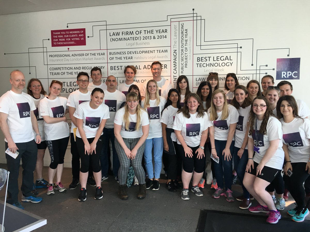 RPCLegal's tweet photo. Our team setting off on the #LondonLegalWalk , helping to raise funds to support free legal advice in the city #LondonLegalSupportTrust https://t.co/6vex7EwyZH