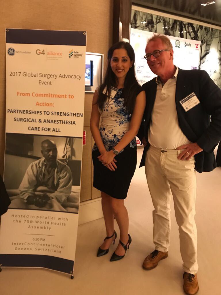 NSIS delegation supporting essential surgical care @theG4Alliance in Geneva #ICommit2Surgery #WHA @surgicalneed
