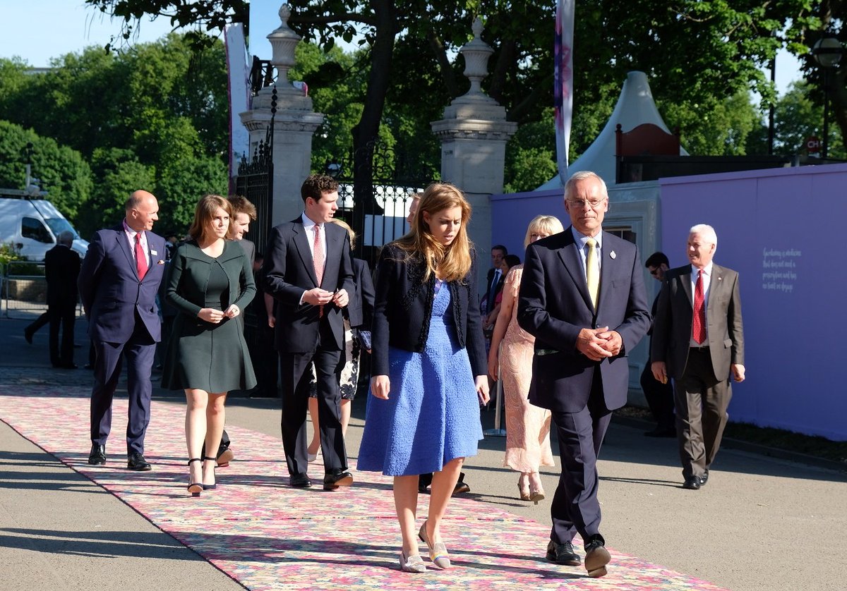 Kate at Chelsea Flower Show