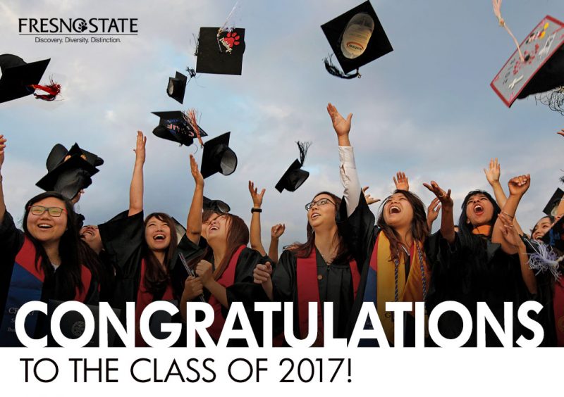 SJVRDC's tweet photo. Go out there and do amazing things!! Congratulations to all recent Fresno State grads! #2017grads #collegegrad https://t.co/fykeEsQUlH