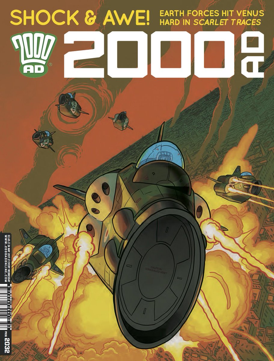 WorshipComics's tweet photo. Preview: 2000 AD Prog 2032 #2000AD #AnnieParkhouse #Brink #ChrisBlythe #ColinMacNeil #Cursed https://t.co/FJxYFP0Ywa https://t.co/IHrlNrVzCP