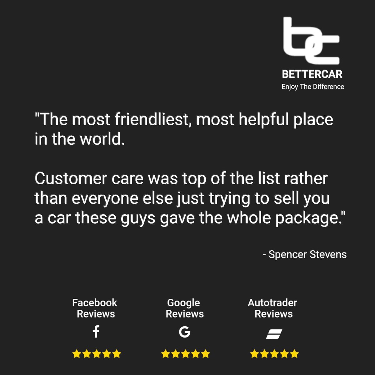 bettercarltd's tweet photo. Client satisfaction is our #1 priority. 📞01277 283358 to make an appointment with us today and avoid the conventional sales process. https://t.co/gpM3oTu5XP