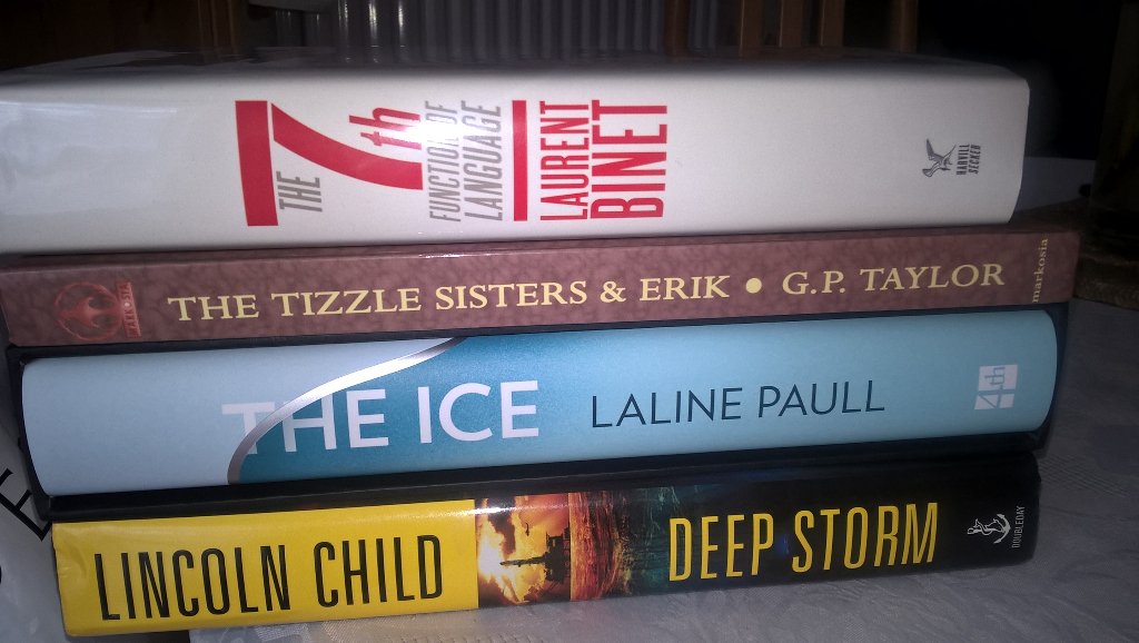 badtastedave's tweet image. The joy of new books being delivered