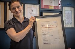 Therapy_First's tweet photo. Here is some news !!! well done Jadwiga on your achievement https://t.co/tZwrbxwXtS @MediaCityUK @sportstoursint @iLoveMCUK @salford10k https://t.co/DqbWTBP4Dm