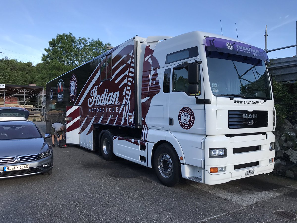 URSERBACHER's tweet photo. On the way to England Santa Pod. https://t.co/b8wSUzeXKF