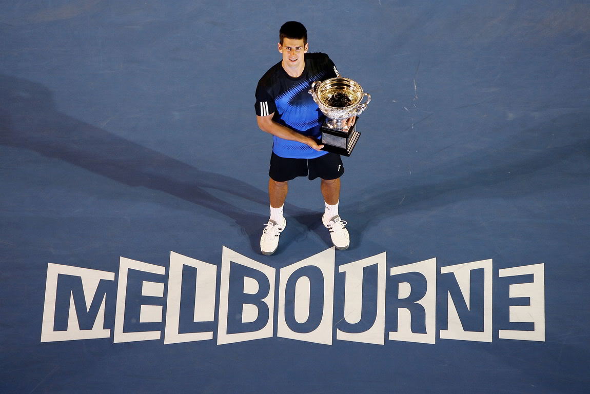 Happy 30th Birthday to Novak Djokovic, Australian Open 2008. 