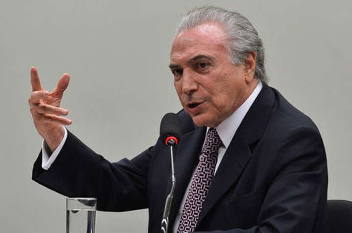 DiariodeTijuana's tweet photo. Dice presidente de Brasil que no renunciará a pesar de señalamientos https://t.co/ac0d6YyQbA #Internacionales #Brasil #CasoJBS https://t.co/LxMcbFPCd5