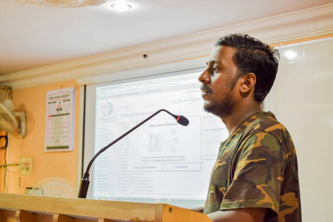 manojkmohan's tweet photo. An Introductory Talk about #Wikipedia
@College of Forestry,Kerala AgriculturalUniversity
#Biodiversity #WesternGhats #mlwiki @MalayalamWiki https://t.co/NuhRzYC46C