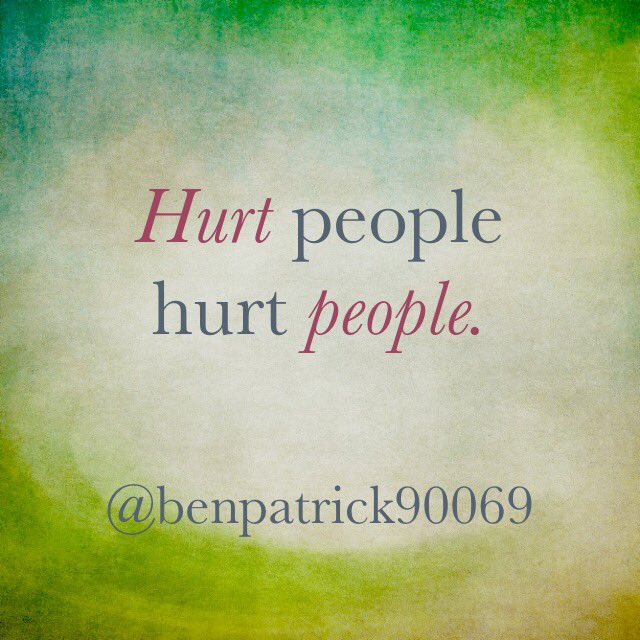 benpatrick90069's tweet photo. Today, rather than pointing outward at real or imagined bullies, let's focus on healing our own selves. https://t.co/RyXl7Zasz2