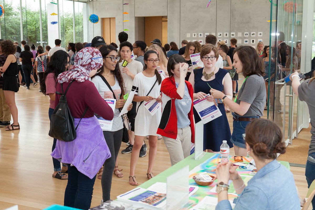 KimbellArt's tweet photo. Teen Night is BACK on June 24! Follow the event on Facebook to receive regular updates about this teen-only event: https://t.co/chFkfgLs8g https://t.co/Z0jlyr1GKp
