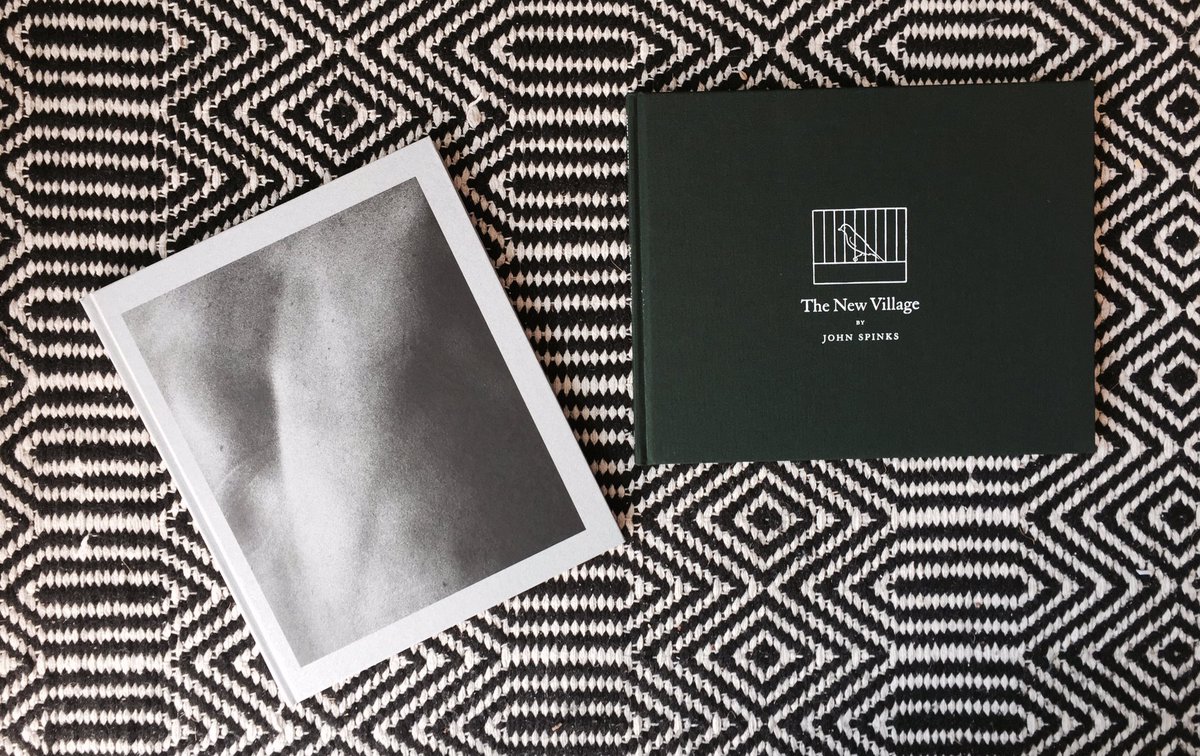 tomkavanagh23's tweet photo. Couldn't help treat myself 2 a couple of books @OffprintProject Sam Contis Deep Spring @MACK_books John Spinks The New Village @bemojake https://t.co/ZImCe8Mlks