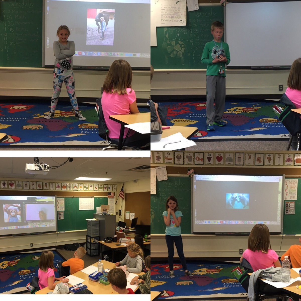 Teach the teacher day was a success🤓👏🏼 #Ilearnedsomuch #mymonkeysknowalot #practicingpublicspeaking