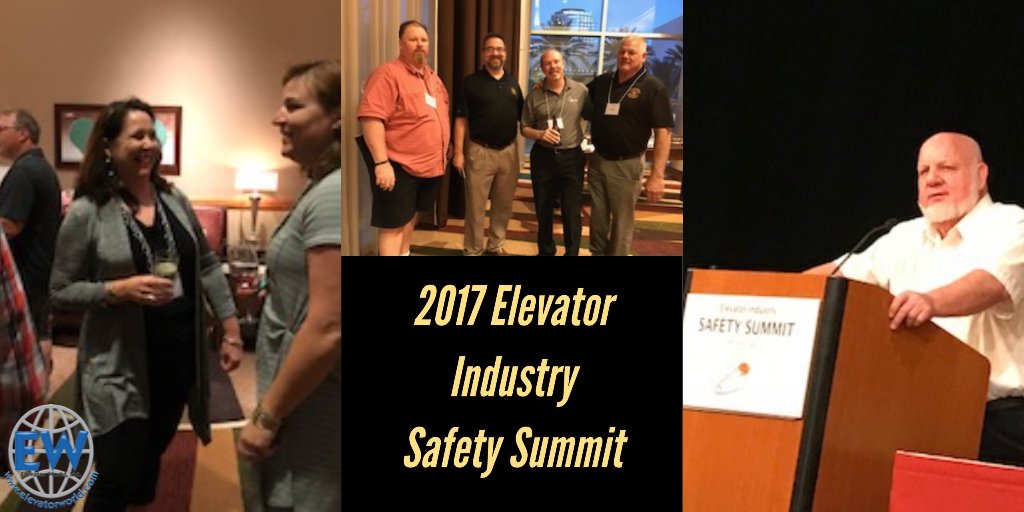 ElevatorWorld's tweet photo. The first-ever Elevator Industry Safety Summit is underway in Phoenix! Let us know if you're there! #Safety #NAESA #SafetySummit https://t.co/6PxVFGDVgl