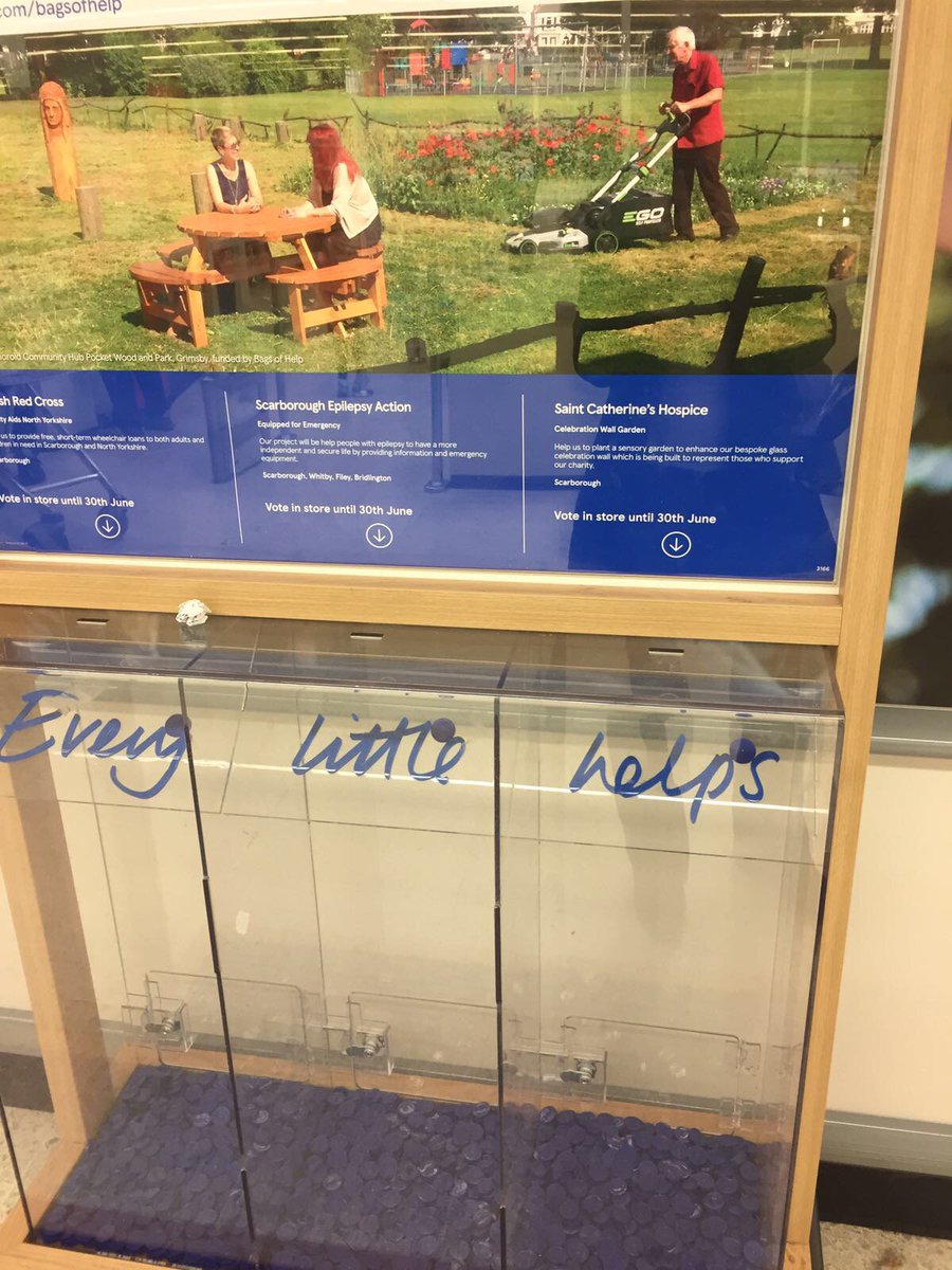 saintcathsuk's tweet image. VOTE FOR US AT TESCO! Find out why saintcatherines.org.uk/news/tesco-bag…
