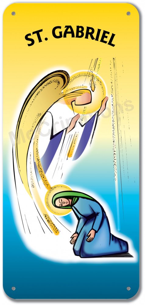 McCrimmons's tweet photo. St. Gabriel 👼 Patron Saint of Communications #GodsMessenger
#displayartwork 🎨📜🏫⛪ https://t.co/Dy1QVbtqLf https://t.co/cgTV6FKmQs