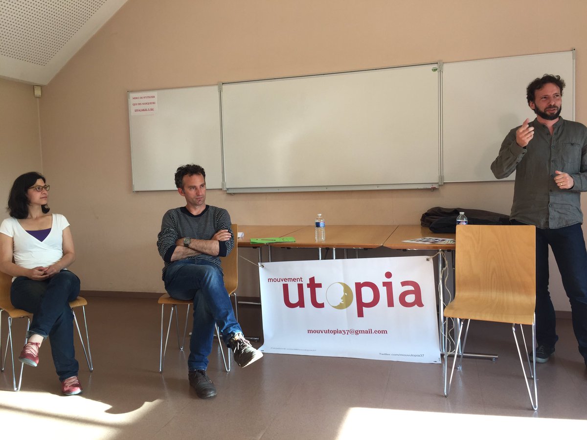 mouvutopia37's tweet photo. Début de la conférence sur les monnaies locales à St Pierre des Corps avec @Gabare_MLC @EELV @FranceInsoumise https://t.co/2SwQKgzfLY