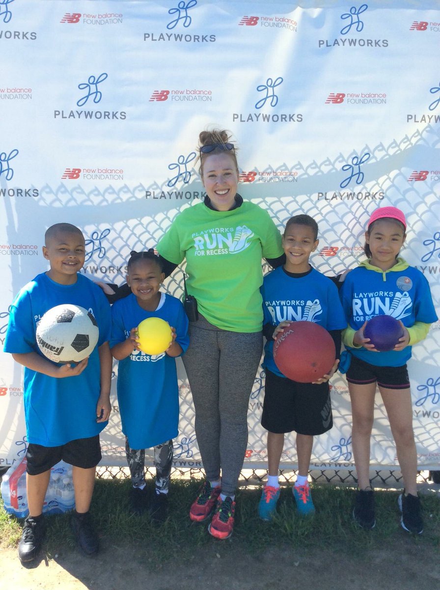 PlayworksNewEng's tweet photo. We had a great time at the #RunforRecess on Saturday! Thank you to those that joined us & to our generous sponsors. #SweatforGood #Playworks https://t.co/MLwcMNCCgL