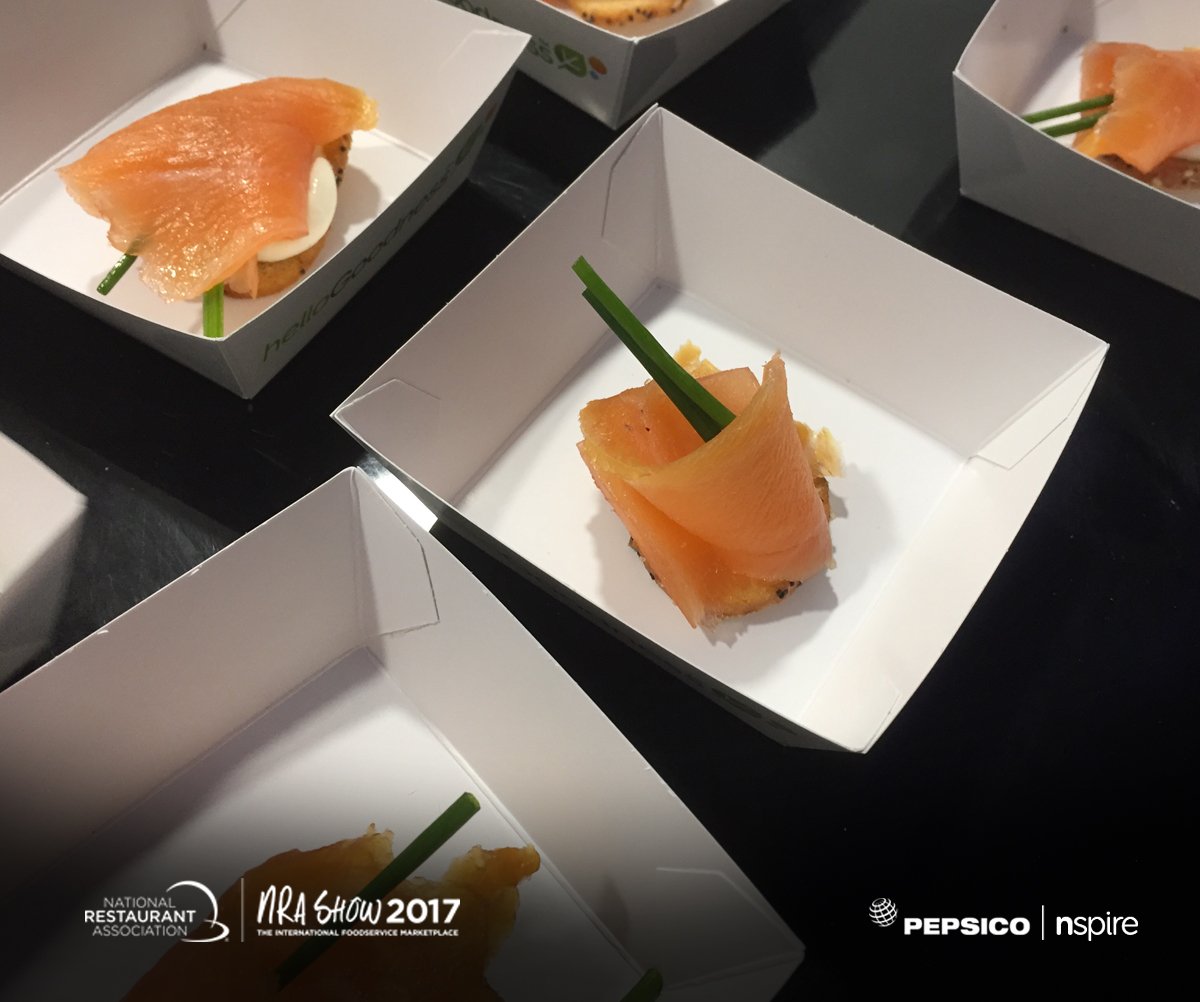 Make some noise for our <a href="/PepsiCo/">PepsiCo</a> chefs! Doing a great job at the #NationalRestaurantAssociation! @NRAShow #LiveNspired #NRAShow17