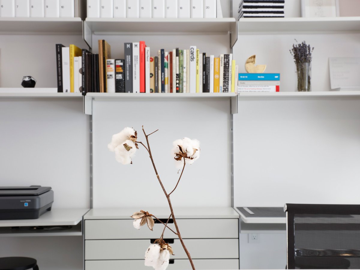 order's tweet photo. Today is our first day in our new office in Greenpoint, Brooklyn. Let's get to work! Props to @Vitsoe  for making us look good. https://t.co/QUyP5Xsvr2