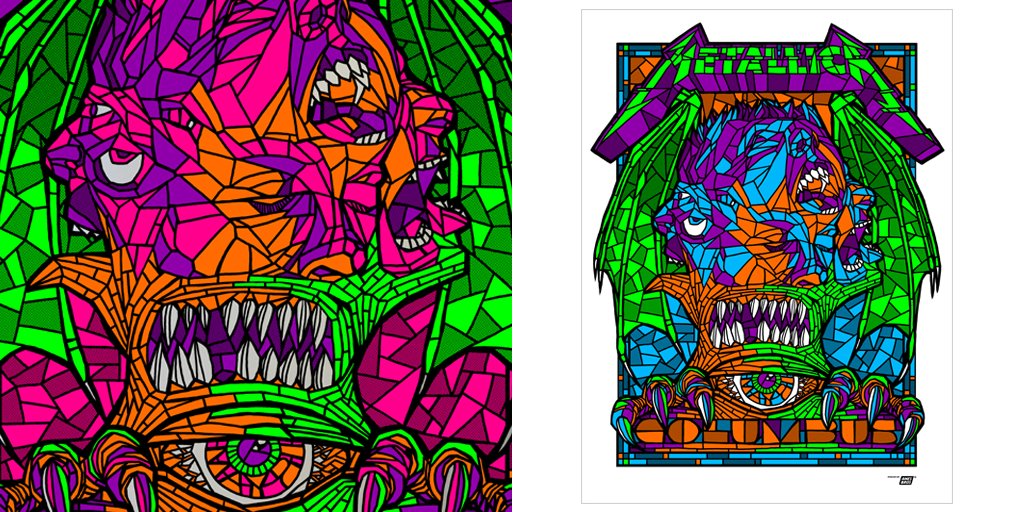 AmesBros's tweet photo. #Metallica Columbus, OH Posters available now! Limited Edition. Signed and numbered. https://t.co/CMHhOtnBH5 #WorldWiredTour #MetAtROTR https://t.co/qUX5wgVL5s