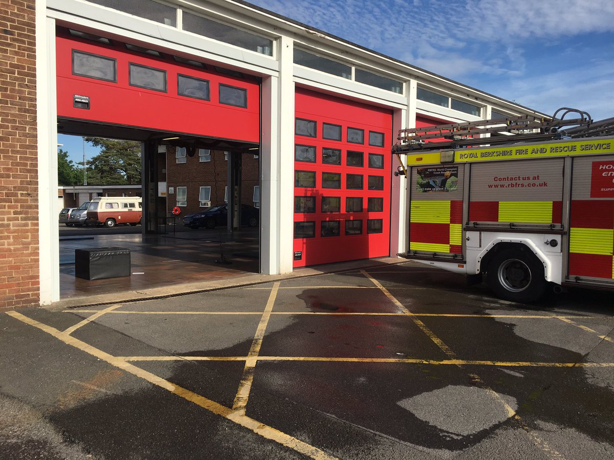 ActiveSlough's tweet photo. All set for the return of Fire Fit Camp 🔥with @StrFasFit at @SloughFS. Come work out with the fire fighters. Every Mon at 6:30pm. Just £3 🏋️ https://t.co/yxVit0HHh0