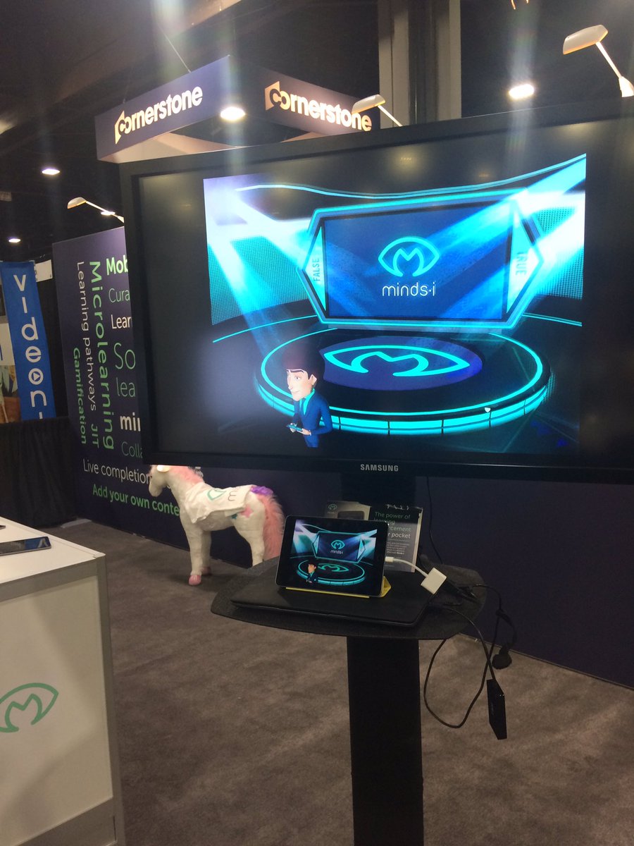 Access_LMS's tweet photo. #ispy a unicorn... stateside 🦄 Come and play our quiz game for your chance to win! @atd #ATD17 #booth645 https://t.co/qrgBfKPKVf