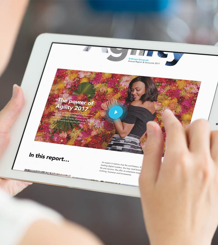 Our work with <a href="/NBrownPress/">N Brown Group PR</a> on their 2017 Corporate Reporting suite has just gone live! ar2017.nbrown.co.uk