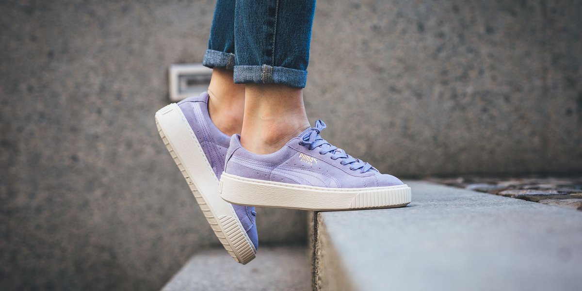 puma suede mono satin