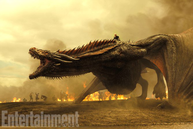 New Season 7 Photos — Including Daenerys mounted on Drogon during a battle! watchersonthewall.com/new-season-7-p…