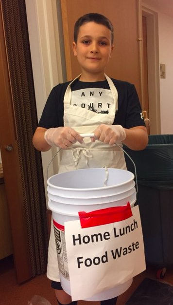 FS PBL – building meaning through authenticity. Students do the ‘dirty’ work &amp; look critically at food waste. Kids making a difference!