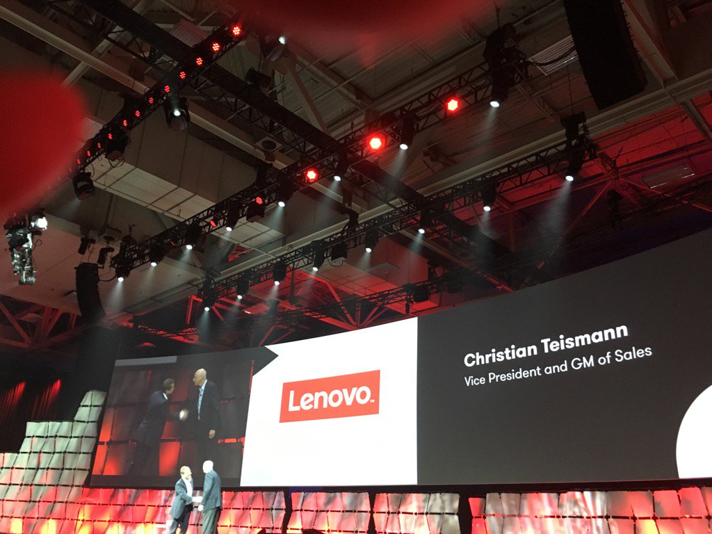 pgrove's tweet photo. @Lenovo great to have you as a key #DXCPartner at out #DXCLeaders17 conference. Let's close new #DaaS business. https://t.co/XwsAcJZAUw